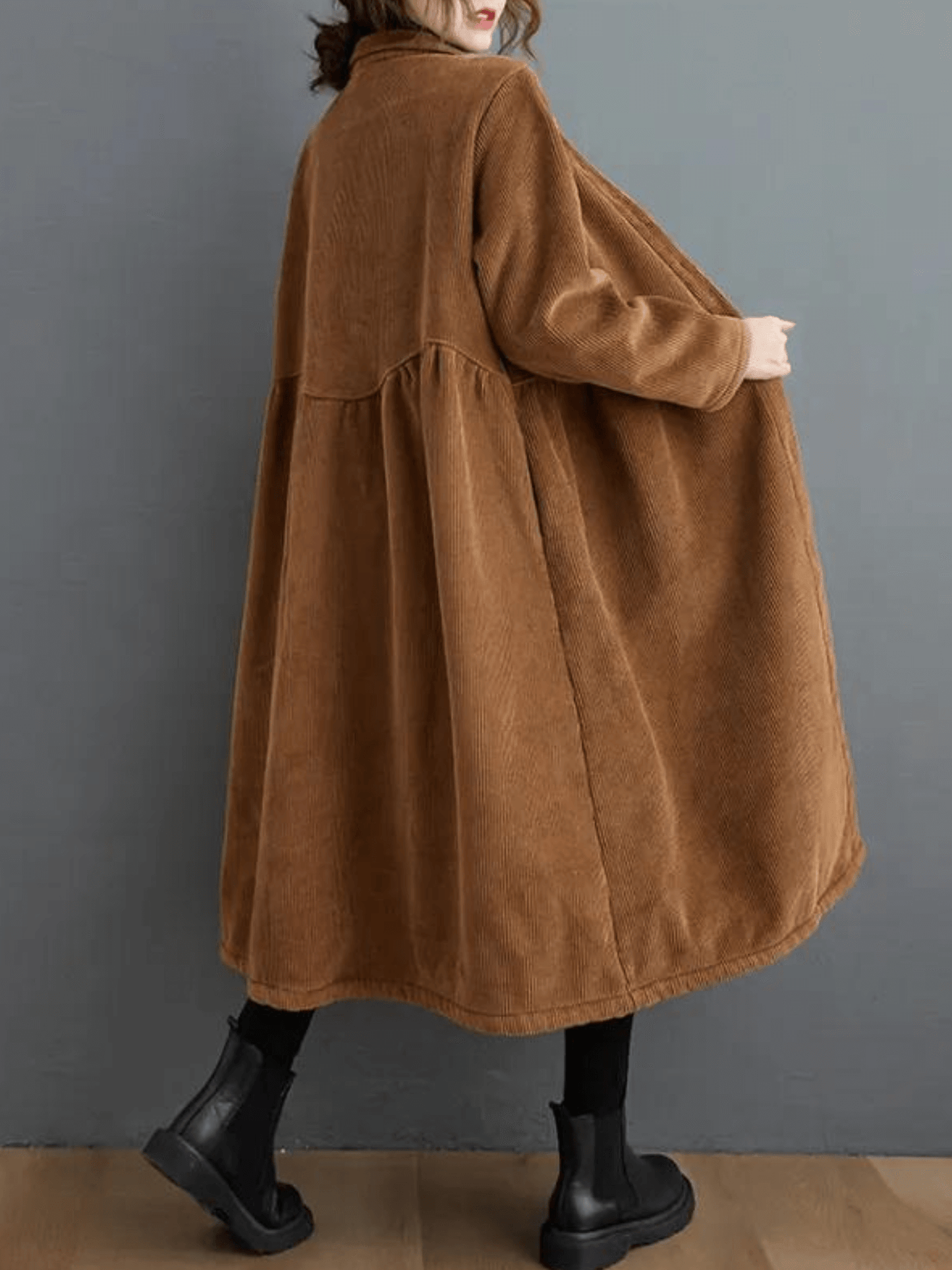 Dam Löst Corduroy Trenchcoat