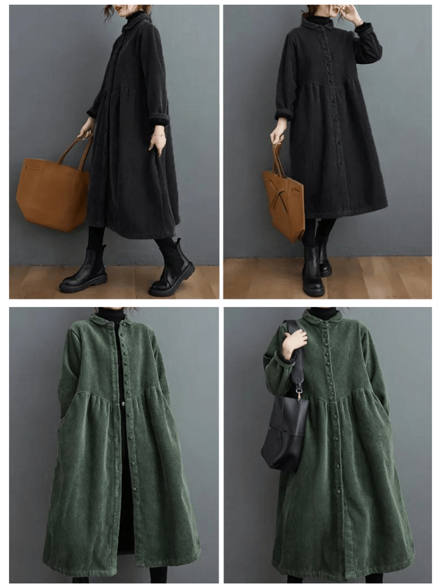 Dam Löst Corduroy Trenchcoat