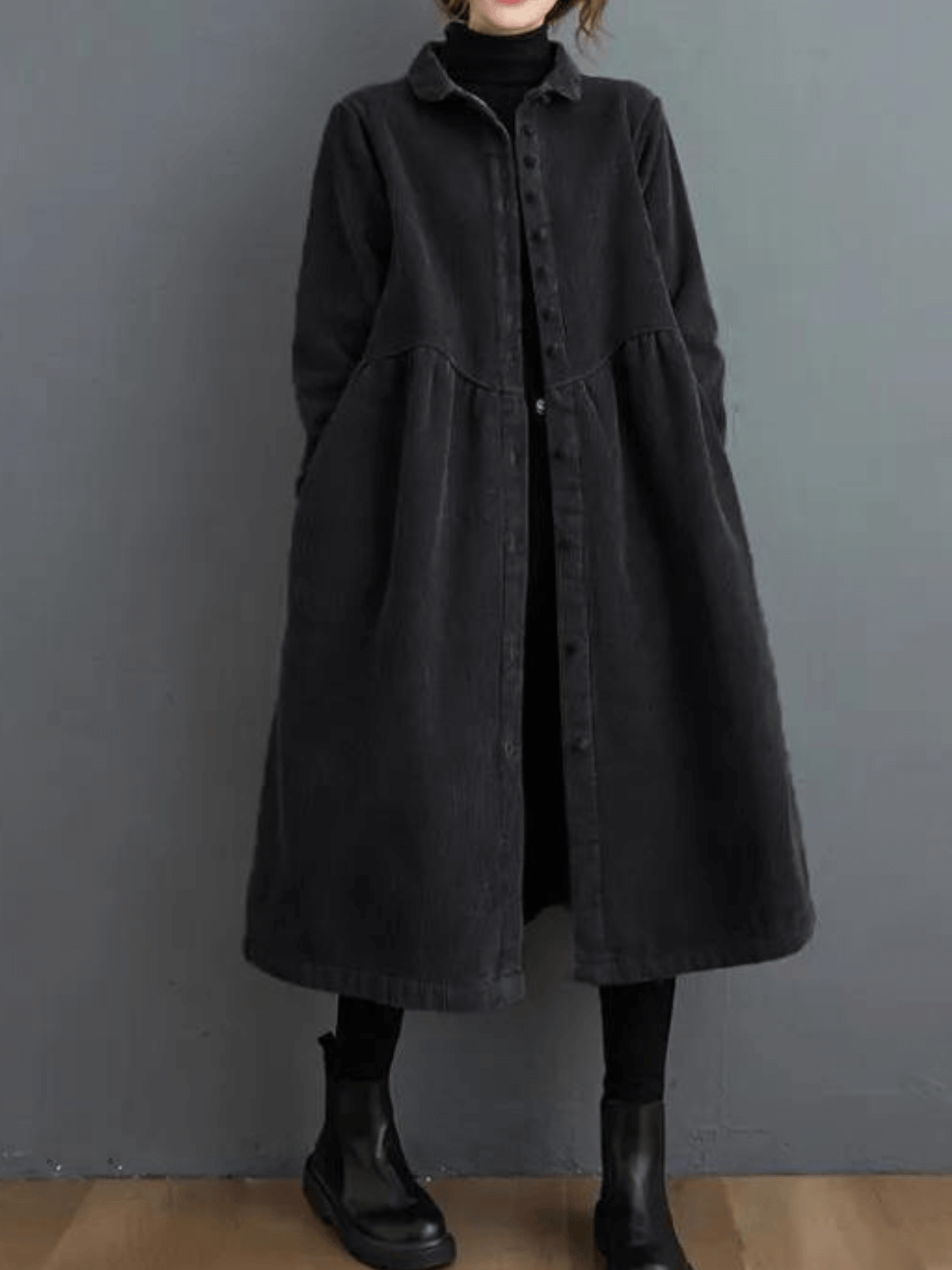 Dam Löst Corduroy Trenchcoat