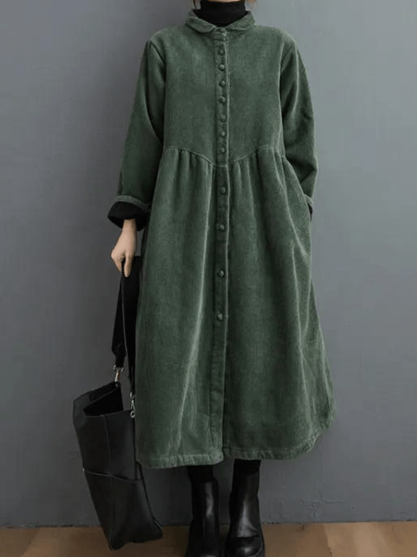 Dam Löst Corduroy Trenchcoat