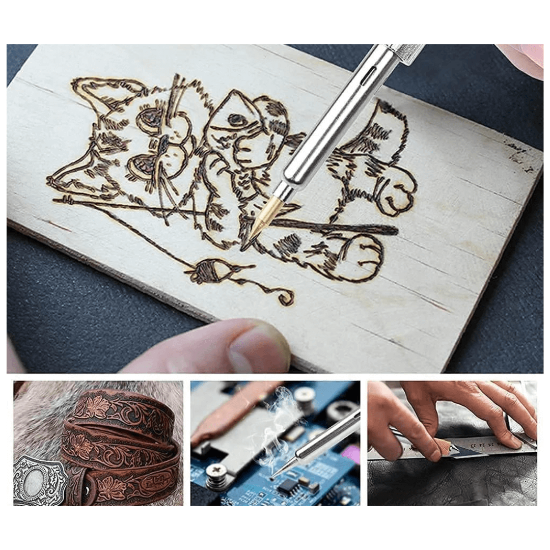 Multifunktionellt Pyrografi Pennset