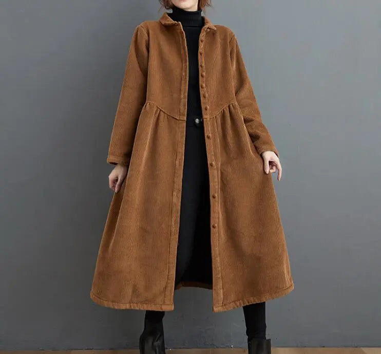 Dam Löst Corduroy Trenchcoat