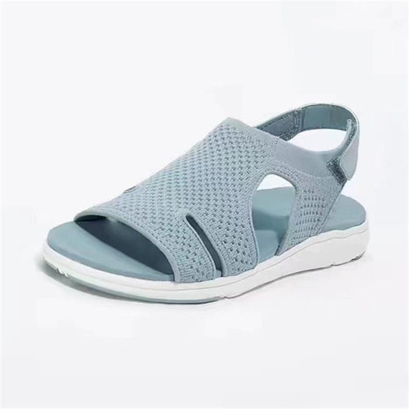 Damers Andningsbara Mesh-Sandaler