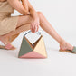 TriColor Pyramid Purse