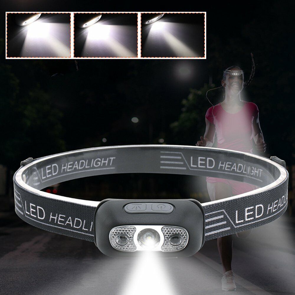 Uppladdningsbar Sensor Headlamp