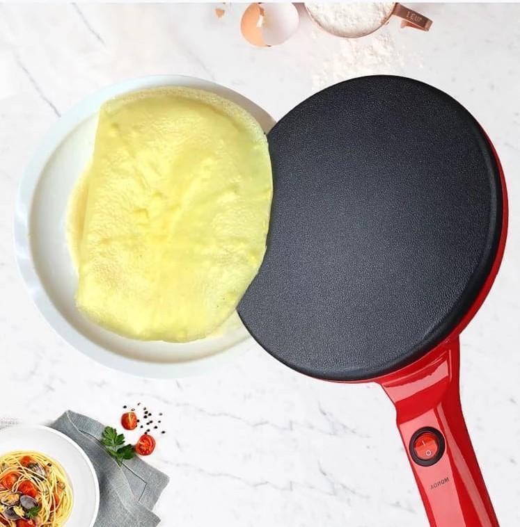 CrêpeExpress - Elektrisk crepe- och pannkakspanna med non-stick-teknik